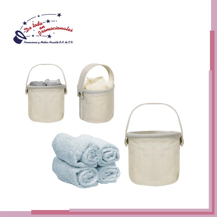 Set de 4 Toallas de Algodón Modelo A-T559