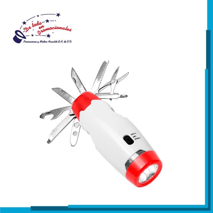 Linterna de Plástico con Luz LED Modelo B-HE026