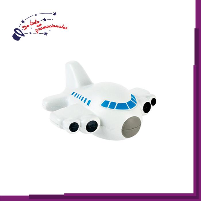 Antiestrés en forma de Avión Modelo B-SB015