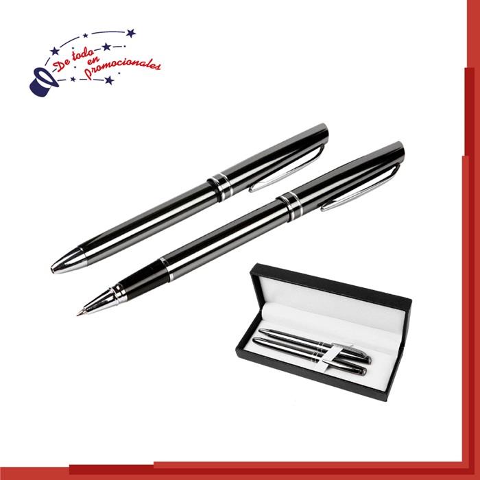 Set con Bolígrafo y Roller Ball Modelo B-ST014