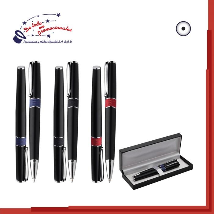 Set de Bolígrafos Ball Pen y Roller Pen Modelo B-ST019