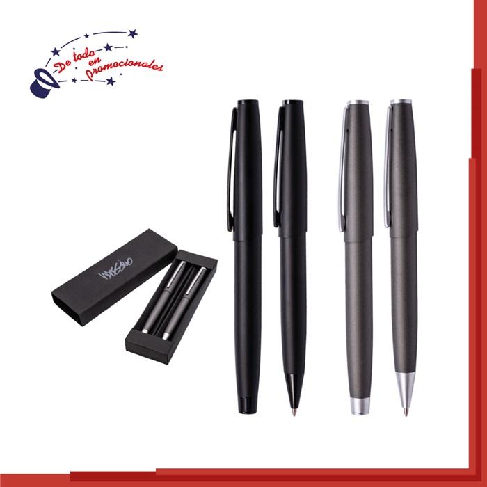 Set de Bolígrafos Metálicos Modelo D-A2538
