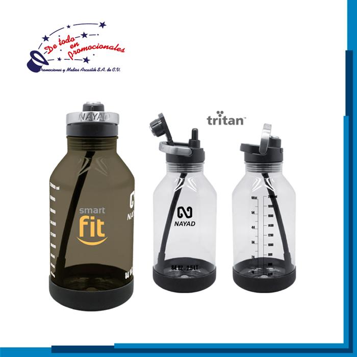 Cilindro NAYAD de Tritan con Popote Modelo D-A2876