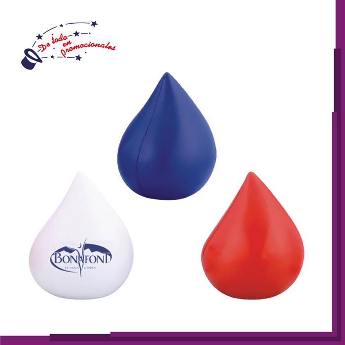 Figura Antiestrés con Forma de Gota D-PU8