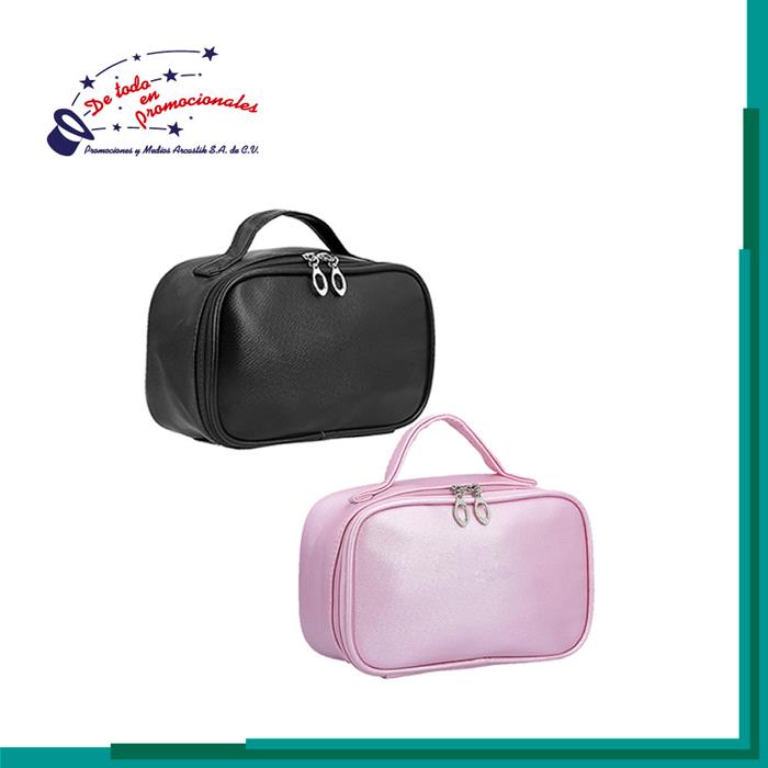 Cosmetiquera de Poliéster con Espejo Modelo E-CP016