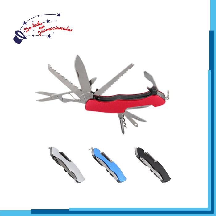 Navaja Metálica con 9 Funciones Modelo E-HR019