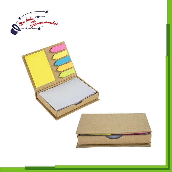 Estuche con Notas Adhesivas Modelo E-LE015