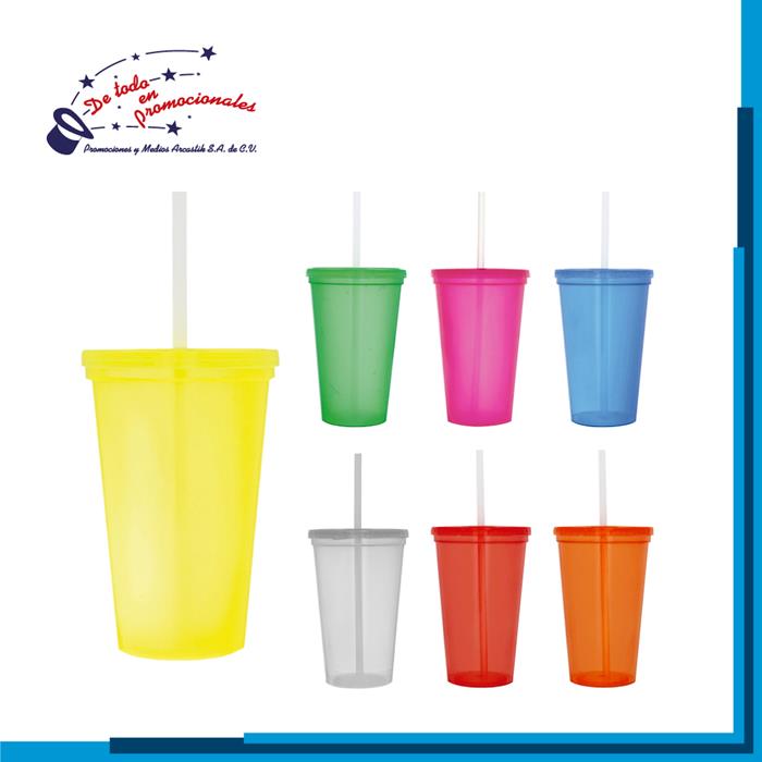 Vaso de Plástico Traslúcido Modelo E-T87