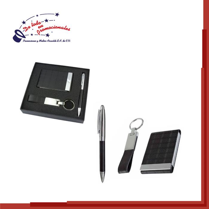 Set para Regalo con Llavero Metálico Modelo H-61200