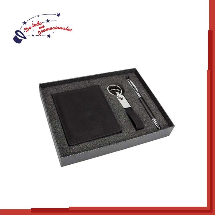 Set de Regalo con Llavero Metálico Modelo H-61500