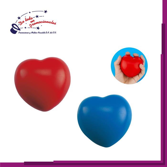 Figura Antiestrés en Forma de Corazón Modelo H-SOC011-09